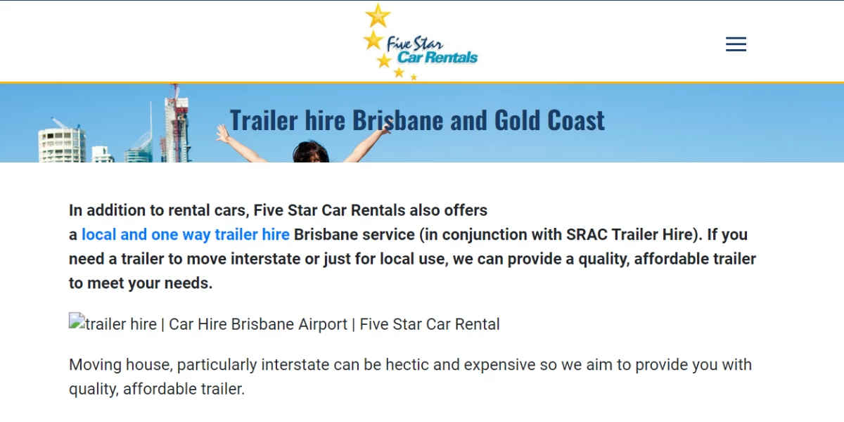 Car Trailer Hire Brisbane