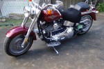 Motorcycle Harley Davidson Fatboy