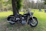 Motorcycle Harley Davidson 66 Shovelhead FLH