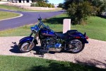 Motorcycle HARLEY DAVIDSON FLST FAT BOY