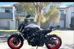 Motorcycle yamaha MT-07