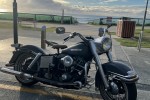 Motorcycle Harley FLH