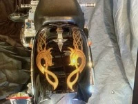 Motorcycle Ultima Custom 2010 softail