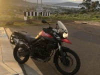 Motorcycle Triumph Tiger 800