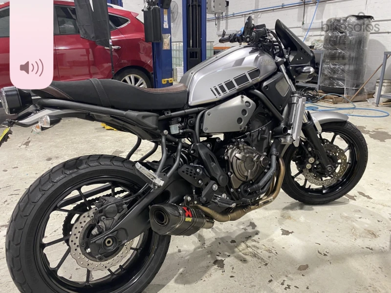 Motorcycle Yamaha XSR700