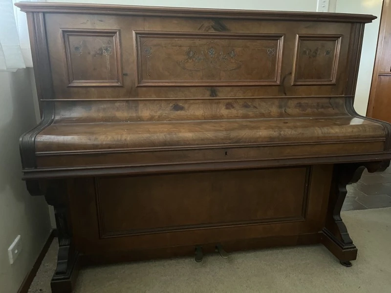 An old Hapsburg Upright Piano