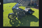 Motorcycle harley davidson street glide
