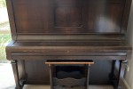 Pianola and bookcase and entertainment unit to be moved please. Pianol...