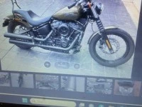 Motorcycle harley davidson streetbob
