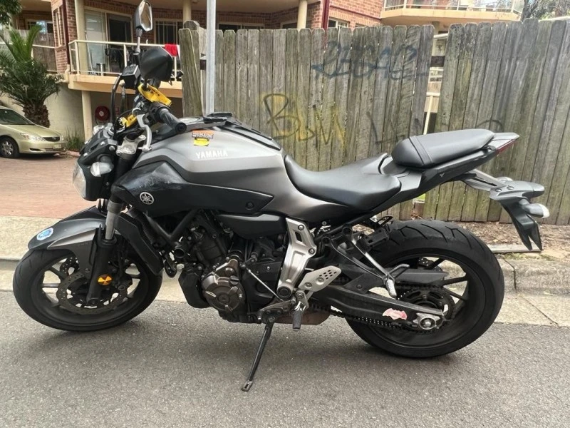 Motorcycle Yamaha Mt07