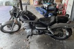 Motorcycle honda rebel cmx 250