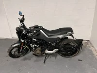 Motorcycle husqvana Svartpilen 401