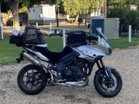 Motorcycle Triumph Tiger 1050sport