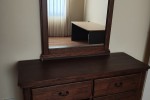 Double Bed, Dining Table with 8 chairs, 3 x Desk, 3 x Bedside Table, D...