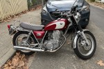 Motorcycle yamaya sr400