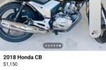 Motorcycle Honda Cb125