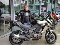 Motorcycle Kawasaki Versys 1000