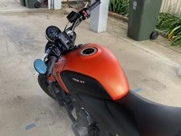 Motorcycle Triumph Trident 660