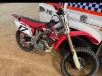 Motorcycle Honda Crf450r