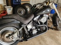 Motorcycle Harley Davidson Softtail