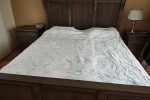 Double Bed, Dining Table with 8 chairs, 3 x Desk, 3 x Bedside Table, D...