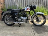 Motorcycle BSA A10