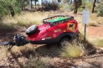 Motorbike trailer
