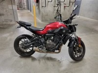 Motorcycle yamaha mt 07