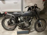 Motorcycle Indian Woodsman