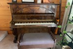 Old upright piano