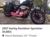 Motorcycle Harley Davidson Sportster