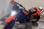 Motorcycle KTM 990 supermoto