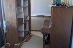 Pianola move in same room plus bookshelf
