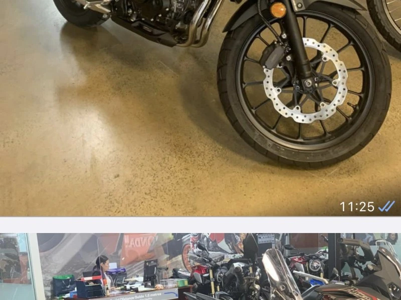 Motorcycle Honda CB500X