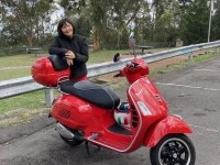 Motorcycle Vespa GTS300