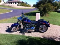 Motorcycle HARLEY DAVIDSON FLST FAT BOY