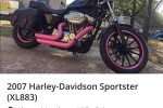 Motorcycle Harley Davidson Sportster