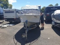 Small boat 4.55m aluminium runabout quintrex