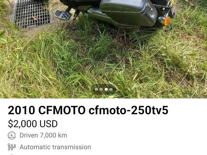 Motorcycle CF Moto V5