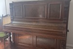 Vintage Schwechten upright piano