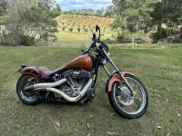 Motorcycle Harley Davidson FXST