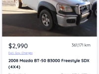 Mazda BT 50 ute