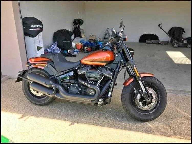 Motorcycle Harley Davidson Fat Bob 2018