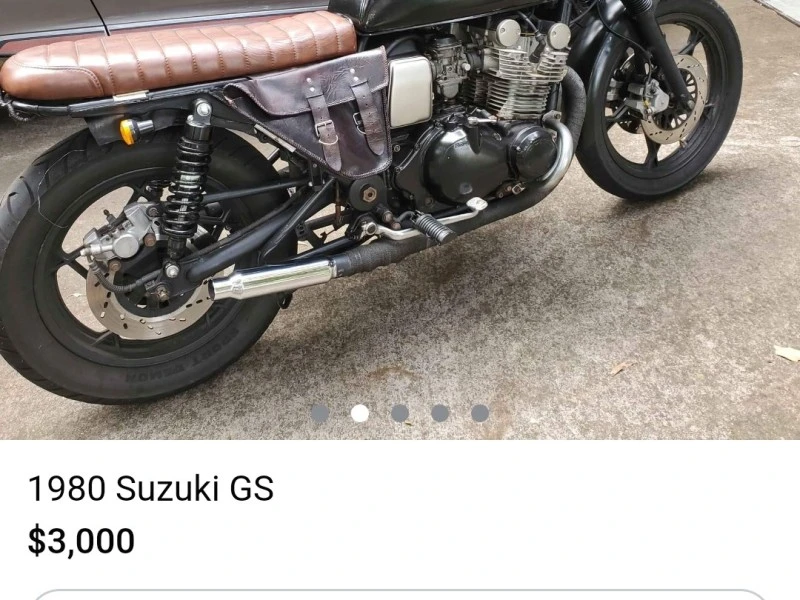Motorcycle Suzuki Gs