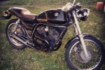 Motorcycle Yamaha SRV 250