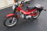 Motorcycle honda ct110