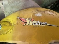 Motorcycle Modena Electric Moped plus extra fuel tank