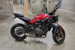 Motorcycle yamaha mt 07