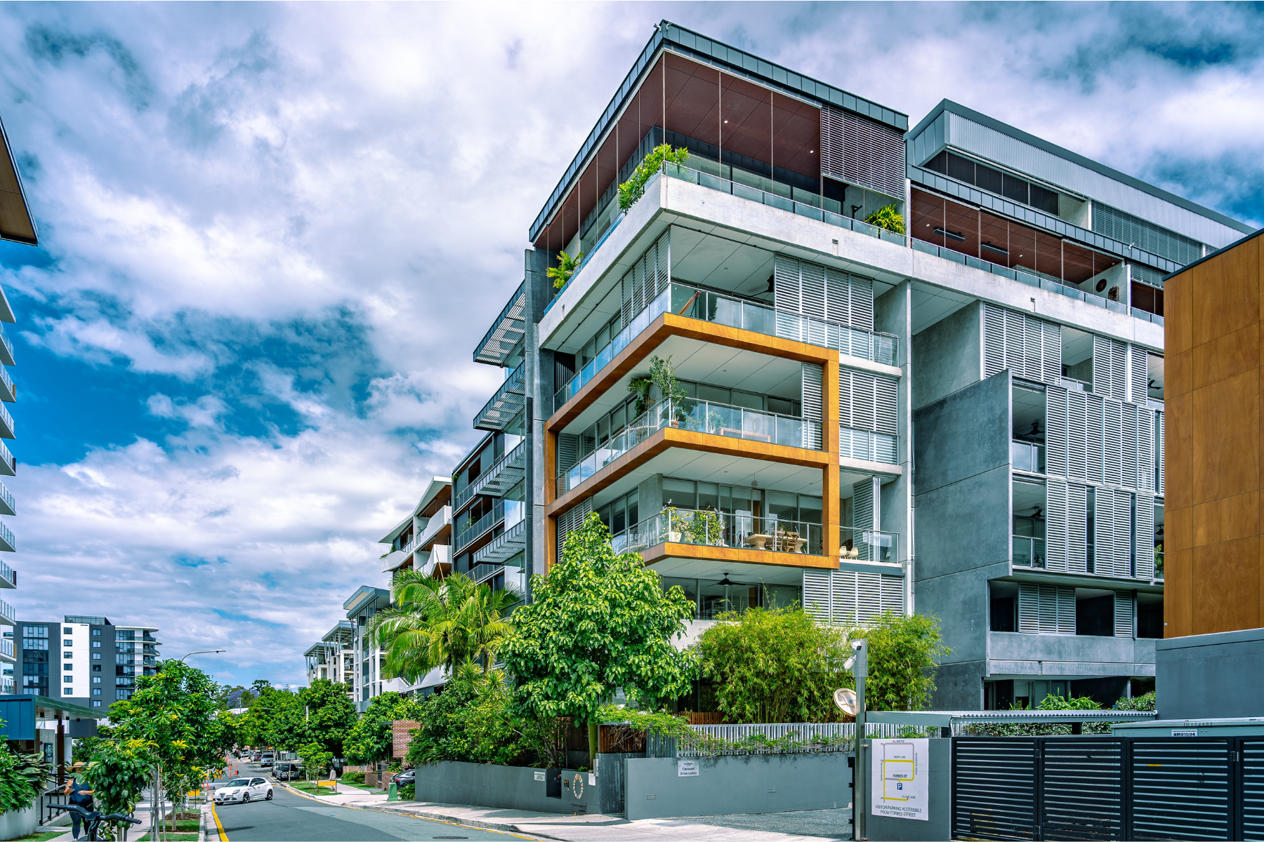 Modern residential apartments for student accommodation in West End, Brisbane