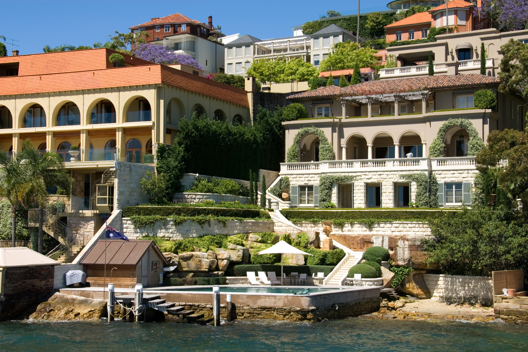 sydney harbour luxury homes